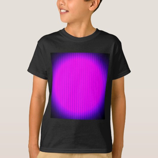Fuchsia LED-lamp T-shirt (Voorkant)