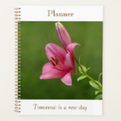 Fuchsia Lelie Planner (Voorkant)