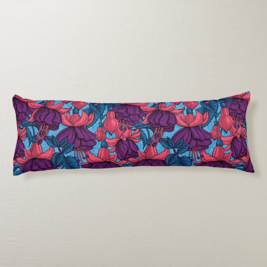 Fuchsia Lichaamskussen (Achterkant)