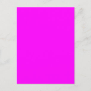 Fuchsia Magenta roze vaste trendkleur achtergrond Briefkaart