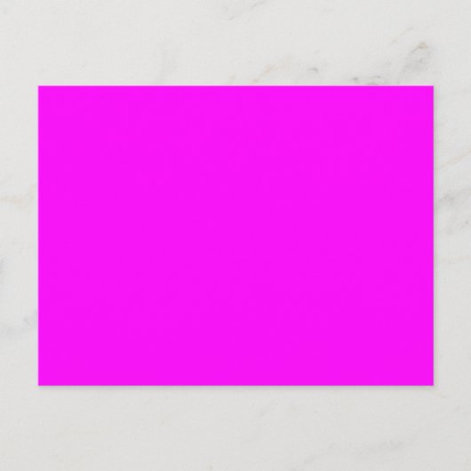 Fuchsia Magenta roze vaste trendkleur achtergrond Briefkaart (Voorkant)