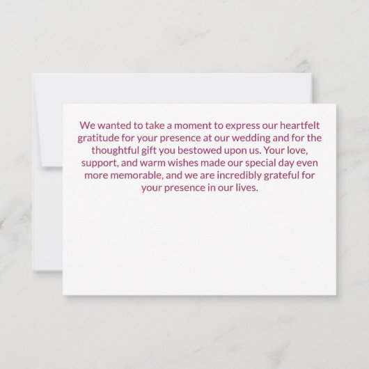 Fuchsia Majolica tegels sinaasappel dahlia's Bedankkaart (Achterkant)