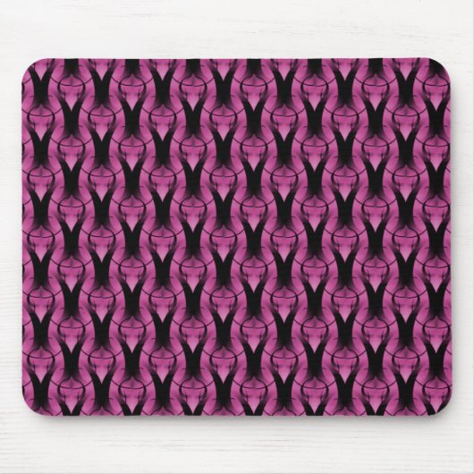 Fuchsia Modern Classic Mousepad Muismat (Voorkant)