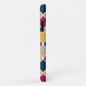 Fuchsia Navy Moroccan Lattice Monogram Case-Mate iPhone Case (Achterkant/rechts)
