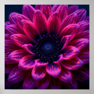 Fuchsia Nevel Poster
