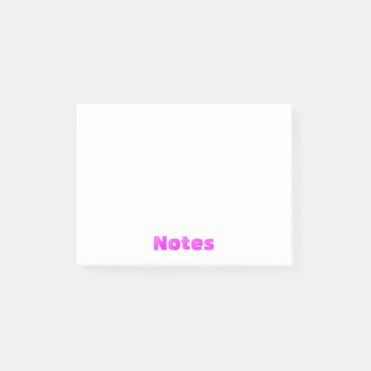 Fuchsia Notes Post-It (Voorkant)