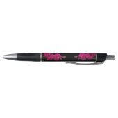 Fuchsia Orchids op Black-Wedding- Pen (Bodem)