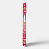 Fuchsia Oriental Mandala Pattern Case-Mate iPhone Case (Achterkant / Rechts)