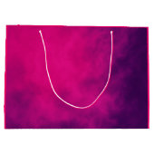 Fuchsia Paarse Cloud Gift Bag –  Groot Cadeauzakje (Achterkant)