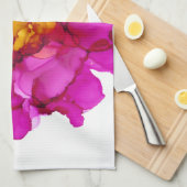 !!! fuchsia peony large flower- theedoek (Quarter Fold)