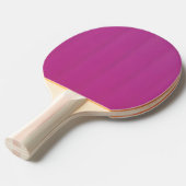 Fuchsia Ping Pong Paddle Tafeltennisbatje (Voorkant Gekanteld)