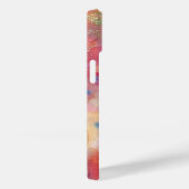 FUCHSIA PINK ABSTRACT Blue Sapphire Gemstone Case-Mate iPhone Case (Achterkant / Rechts)