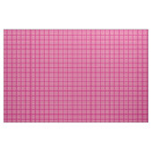 Fuchsia Pink Bright Gingham Pset Tartan Stof (Fat Quarter)