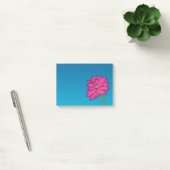 Fuchsia Pink Flower Wide Post-It Notes (Kantoor)