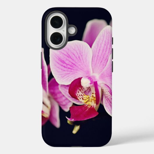 Fuchsia Pink Orchid Case-Mate iPhone Case (Achterkant)