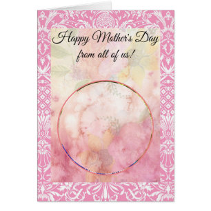 Fuchsia Pink Pineapple Victoriaans  Damask