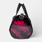 Fuchsia Pioen Bloem Bloemen Kunst Gepersonaliseerd Plunjezak (Rechts)