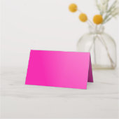 Fuchsia Place Card Plaatskaartje (Achterkant)