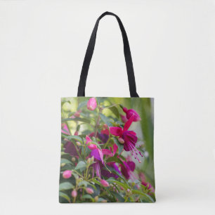 Fuchsia Plant Tote Bag