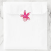 Fuchsia Plumeria Sticker (Tas)