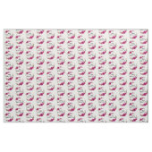 Fuchsia Poppies Floral WreatHappy Moederdag Stof (Yard (91,4 cm))
