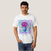 Fuchsia Poppy T-shirt (Voorkant volledig)
