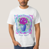 Fuchsia Poppy T-shirt (Voorkant)