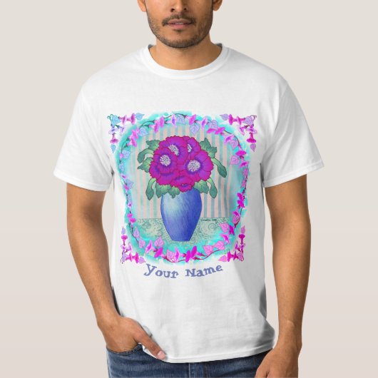 Fuchsia Poppy T-shirt (Voorkant)
