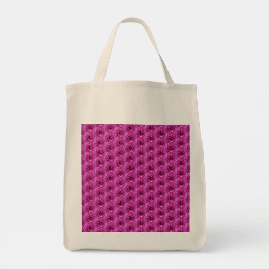 Fuchsia Ranunculus - Modern bloemontwerp Tote Bag (Achterkant)