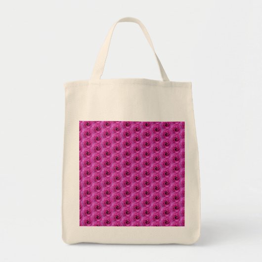 Fuchsia Ranunculus - Modern bloemontwerp Tote Bag (Voorkant)