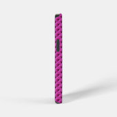 Fuchsia Ranunculus - Moderne Bloemdesign iPhone Hoesje (Rechterkant)