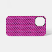Fuchsia Ranunculus - Moderne Bloemdesign iPhone Hoesje (Achterkant horizontaal)