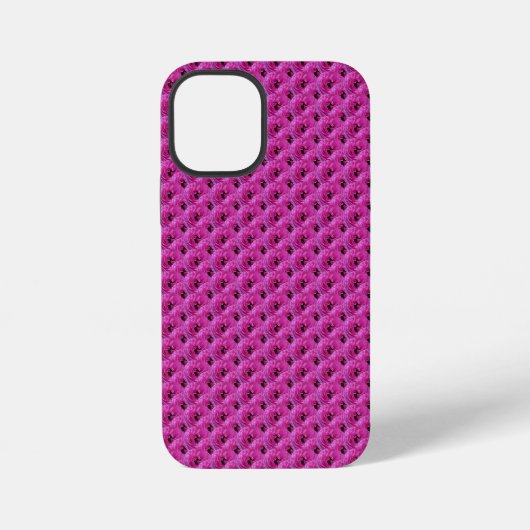 Fuchsia Ranunculus - Moderne Bloemdesign iPhone Hoesje (Achterkant)