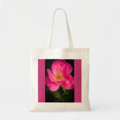 Fuchsia roos tote bag (Voorkant)