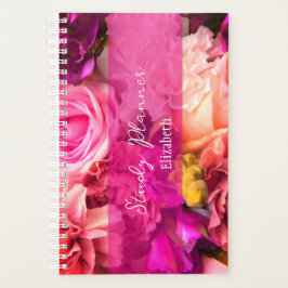 Fuchsia Rose Secret Gardens Planner