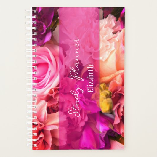Fuchsia Rose Secret Gardens Planner (Voorkant)