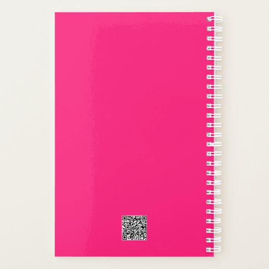 Fuchsia Rose Secret Gardens Planner (Achterkant)
