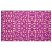 Fuchsia roze beeld mozaïekgeometrisch patroon stof (Fat Quarter)