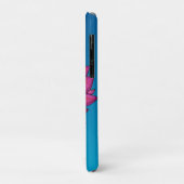 Fuchsia Roze Bloem Case-Mate iPhone Case (Achterkant/links)