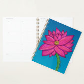Fuchsia Roze Bloem Planner (Display)