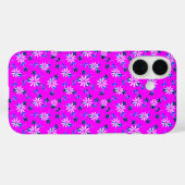 Fuchsia Roze Bloemen 4Sophia Case-Mate iPhone Case (Achterkant (horizontaal))