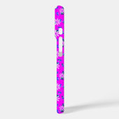 Fuchsia Roze Bloemen 4Sophia Case-Mate iPhone Case (Achterkant / Links)