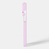 Fuchsia Roze Bougainvillea Monogram Telefoon Case (Achterkant / Links)