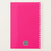 Fuchsia Roze Geheime Tuinen Planner (Achterkant)