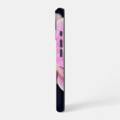 Fuchsia Roze Orchidee iPhone 16 Hoesje (Linkerkant)