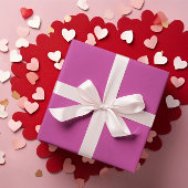 Fuchsia Roze Verpakking Papierrol Cadeaupapier