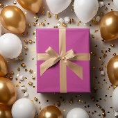 Fuchsia Roze Verpakking Papierrol Cadeaupapier