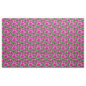 Fuchsia Roze Waterverf Rozen Stof (Yard (91,4 cm))