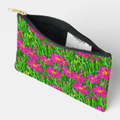 Fuchsia Roze Wildbloemen in een veld Etui (Open)