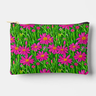 Fuchsia Roze Wildbloemen in een veld Etui